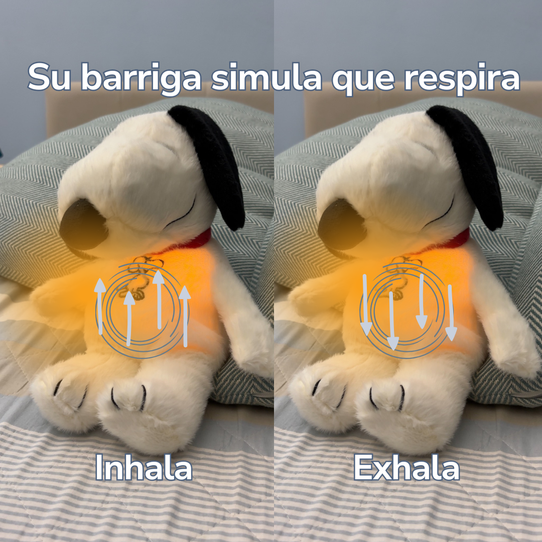 Peluche que respira anti ansiedad